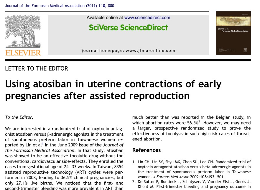 Using_atosiban_in_uterine_contractions_of_early_pregnancies