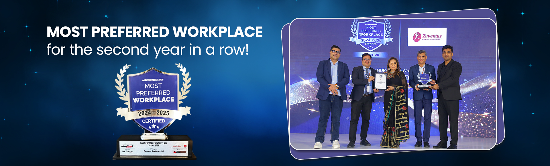 Most Preferred Workplace for the second year in a row!