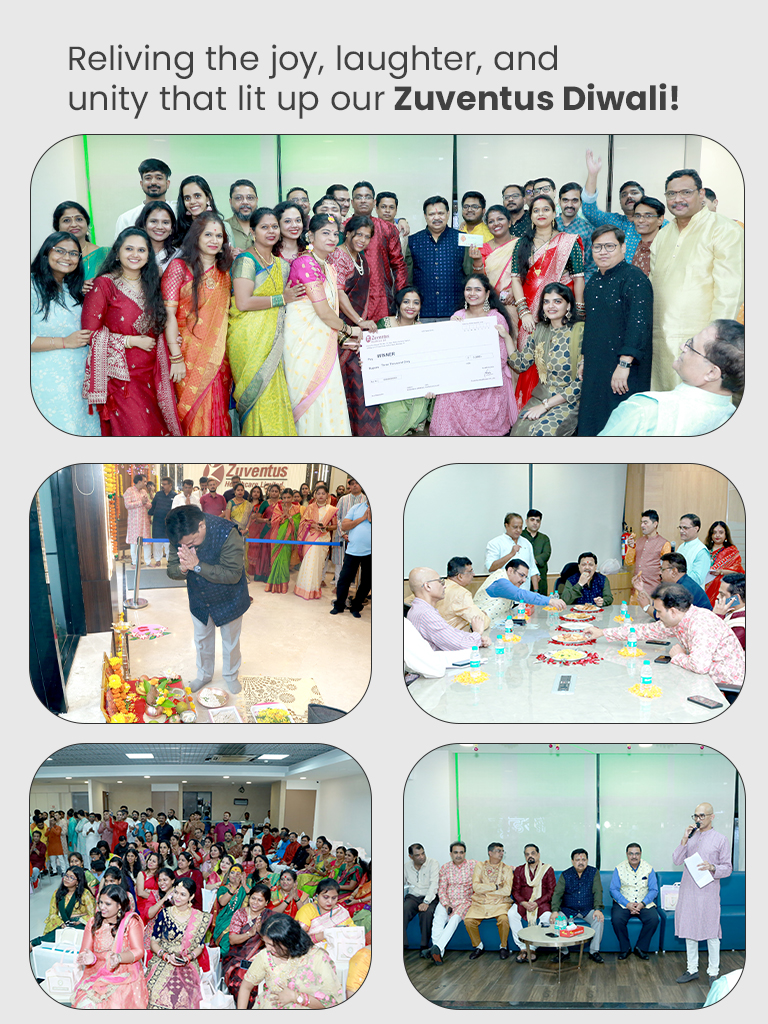 Diwali Celebration in Zuventus Healthcare 2024