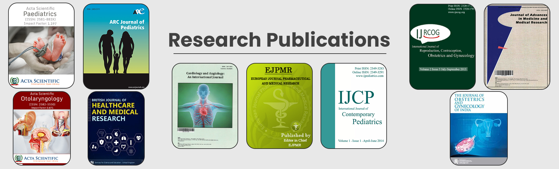 Research Publications page