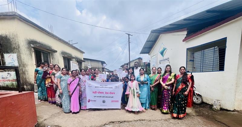 CSR activity sahi poshan desh roshan