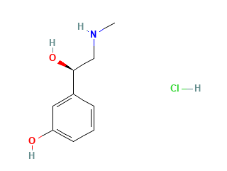 Phenylephrine-Hydrochloride-sructure