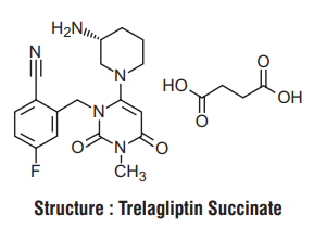 Trelaglip succinate structure