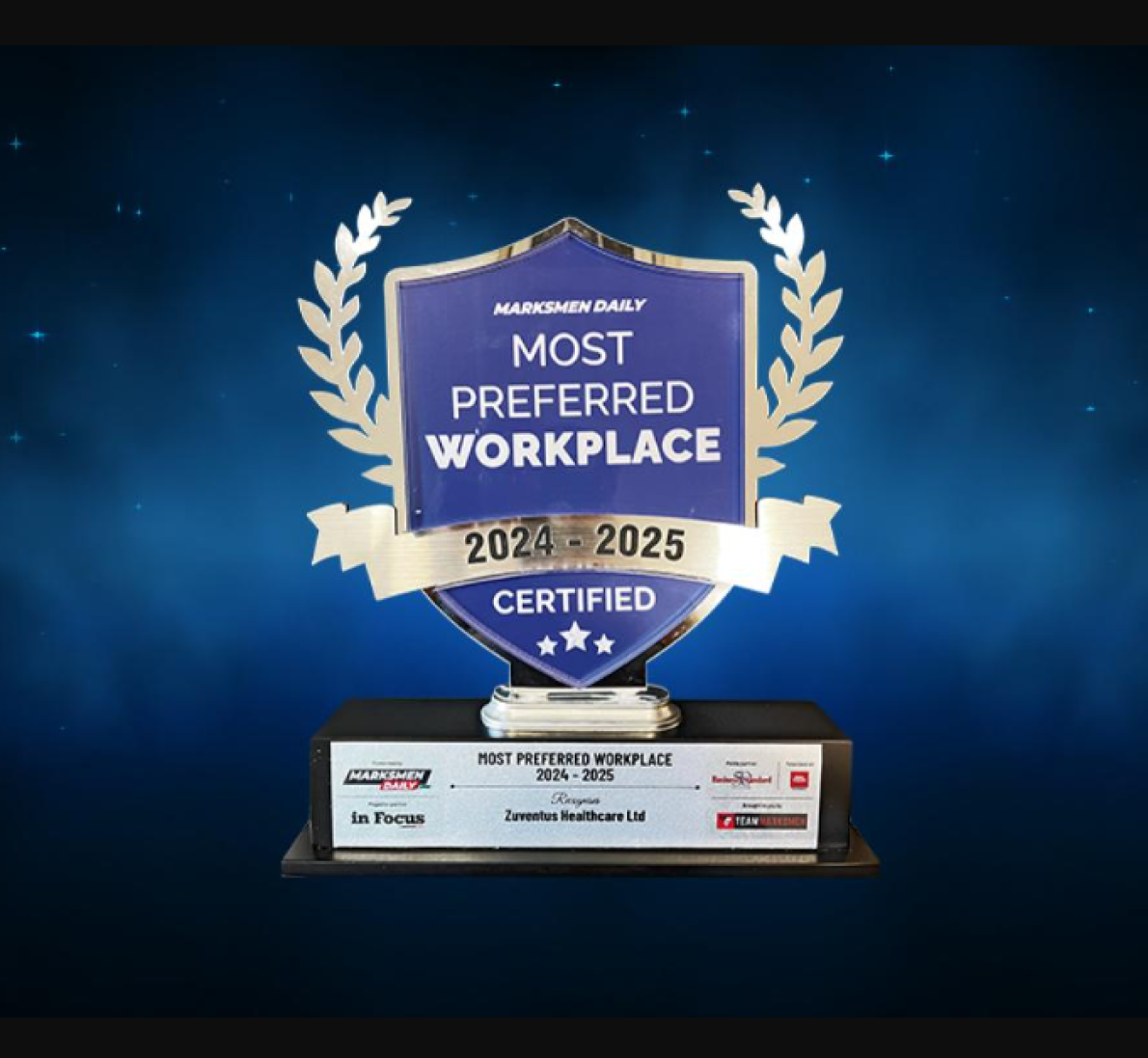 Most Preferred Workplace Award 2024-25