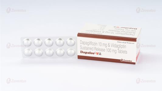 Dapafor V 10/100 mg Tablets 1
