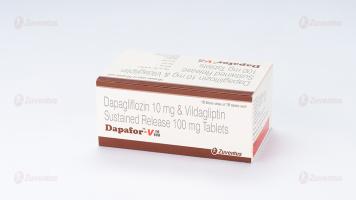 Dapafor V 10/100 mg Tablets 2