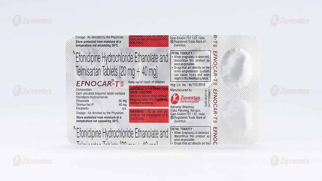 Efnocar T 20-40 Tablets 5