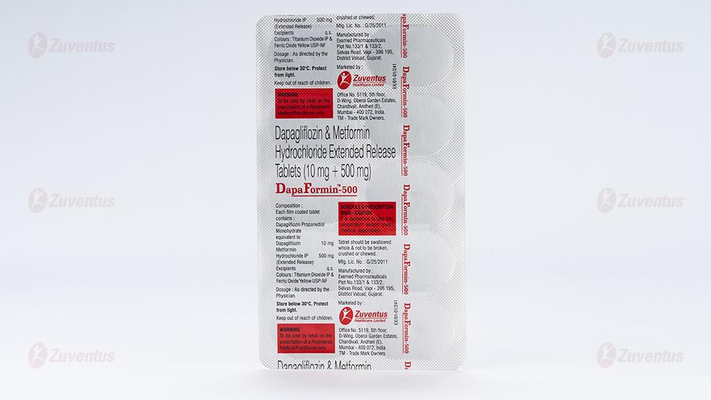 Dapaformin 500 Tablet 5