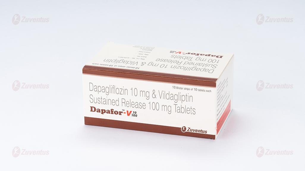 Dapafor V 10/100 mg Tablets 2