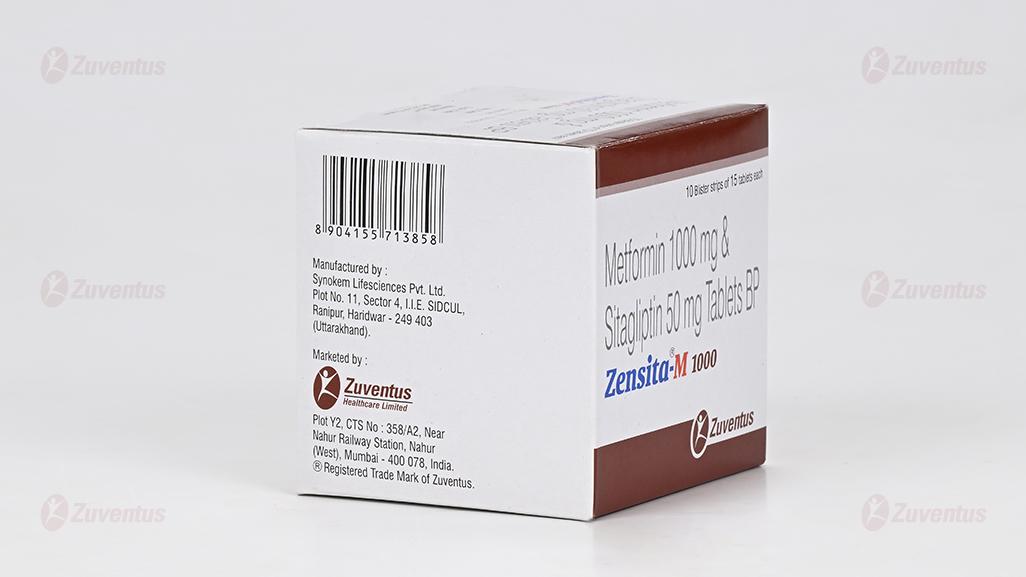 Zensita M 1000 Tablets 2