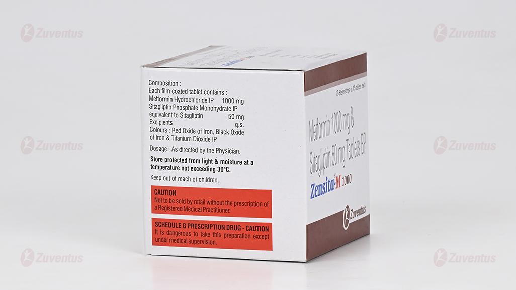 Zensita M 1000 Tablets 3