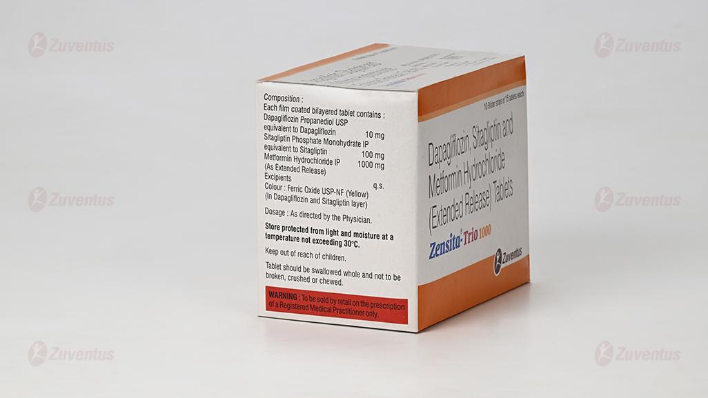 Zensita Trio 1000 Tablets 5