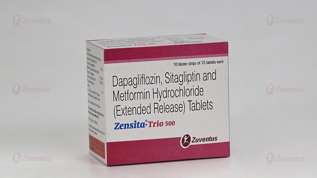 Zensita Trio 500 Tablets 3