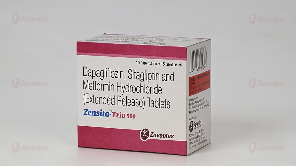 Zensita Trio 500 Tablets 4