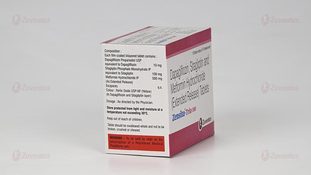 Zensita Trio 500 Tablets 6
